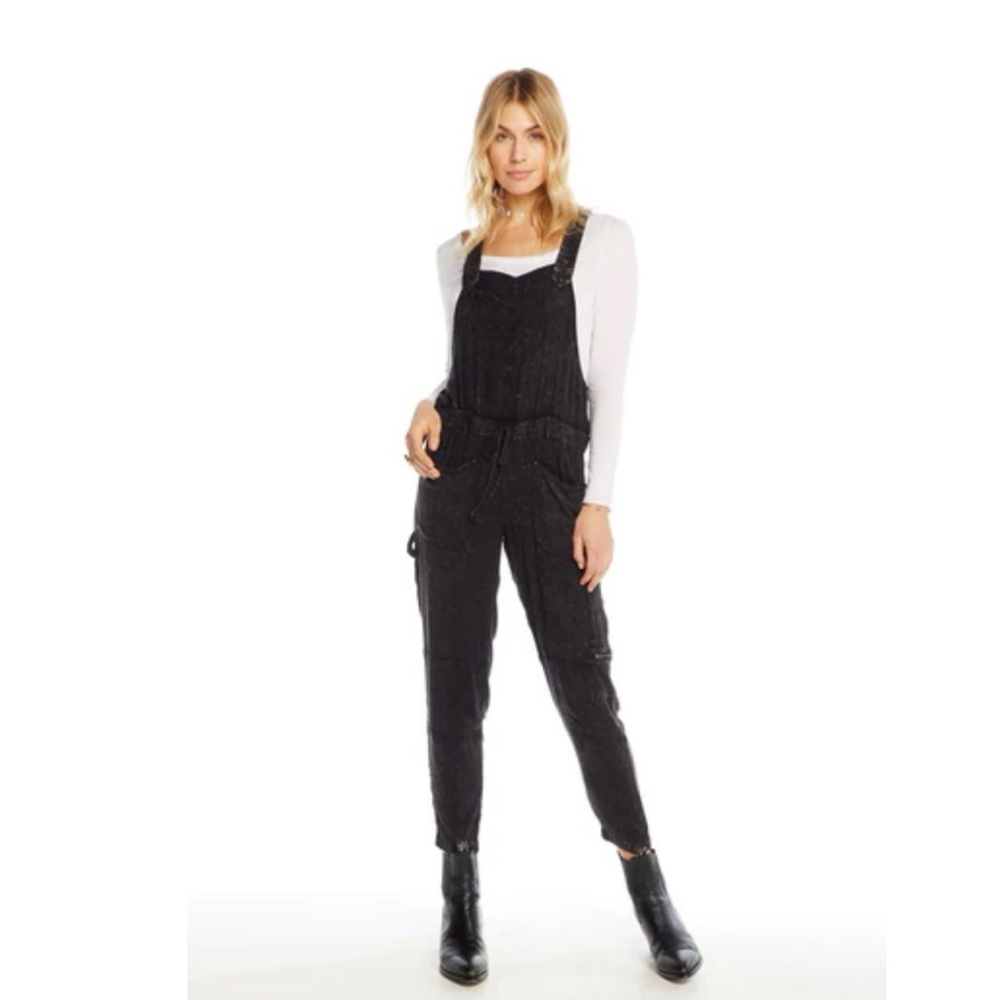 NWT Chaser Heirloom Drawstring Waist Cargo Overalls